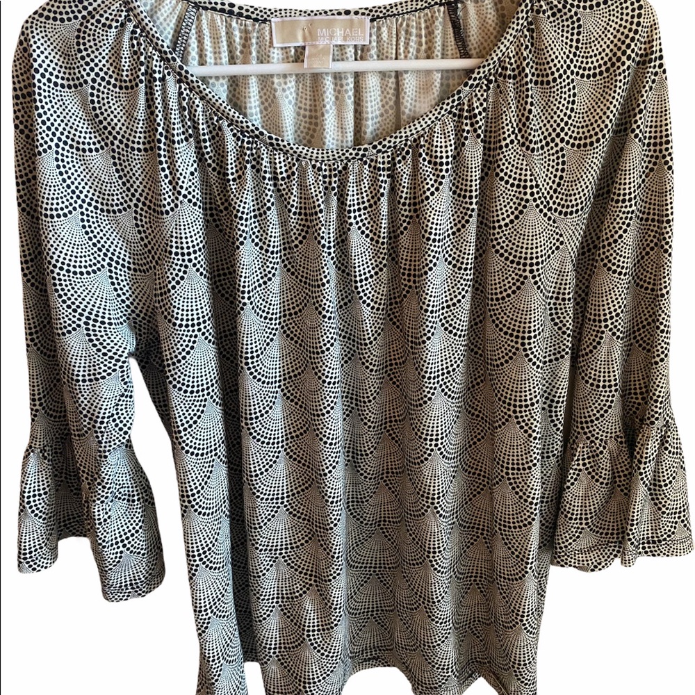 MICHAEL Michael Kors Peasant Top Size M